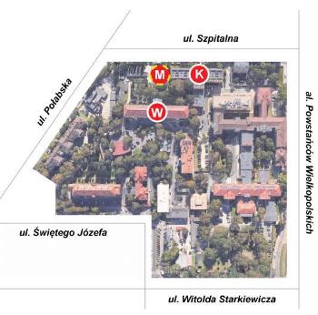 Budynek M - lokalizacja